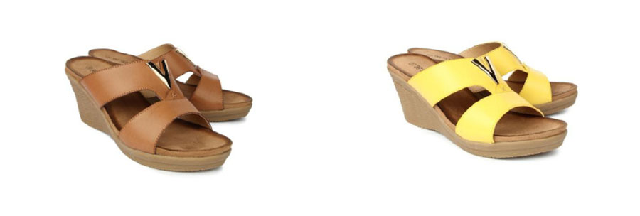 Avail this extremely comfortable and soothing collection of wedge heelsfrom Senorita by Liberty.