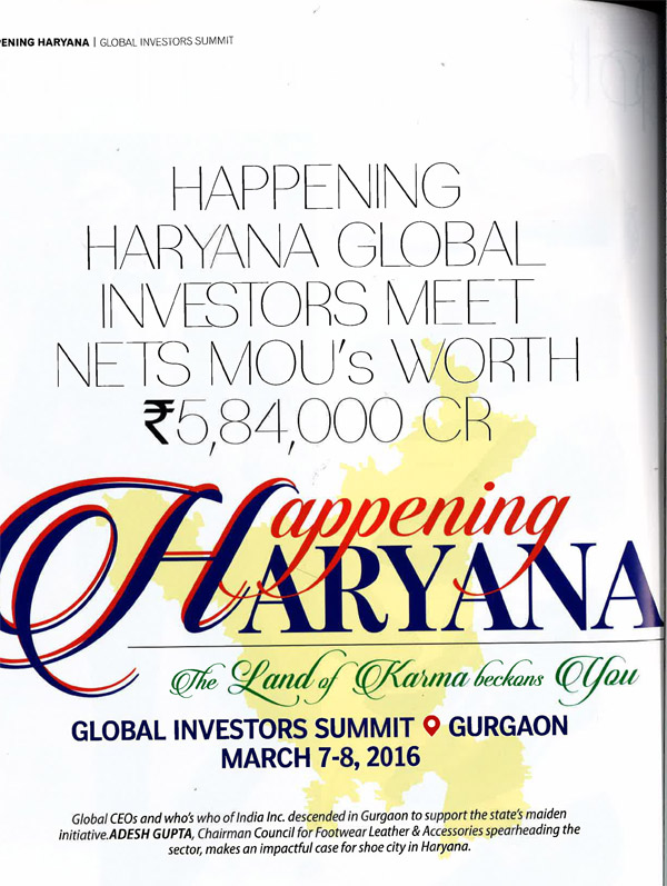 Haryana Global Investors Meet