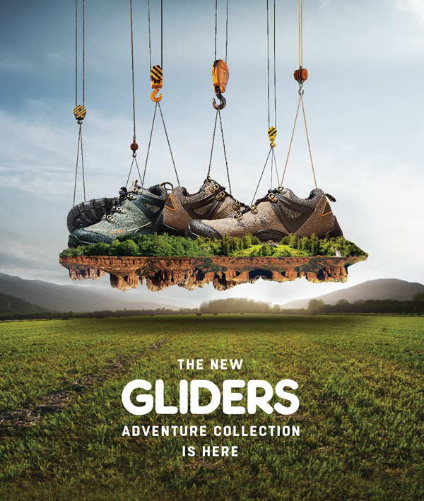 Get ready for some adventure in your life with these pair of modish yet robust shoes by Glidders