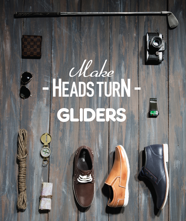 Liberty Group evinces the pristine collection of casual leather shoes from Gliders which is bound to make heads turn.