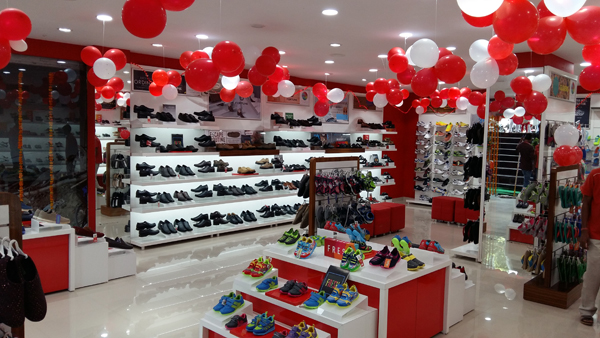 Liberty shoes exhibits its voguish and congenial footwear collection by opening a store on Chennai bridge road