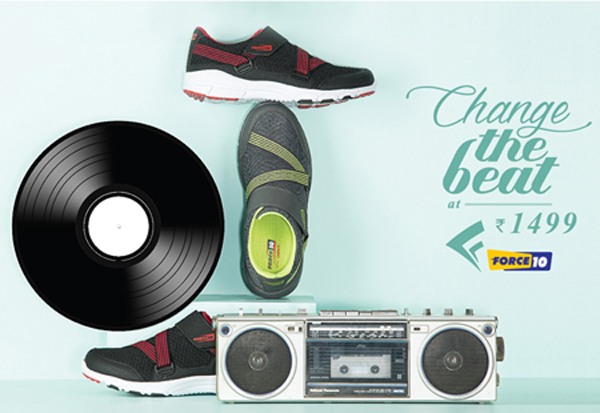 Change the beat with the new exclusive range of sport shoes from Force 10 by Liberty shoes