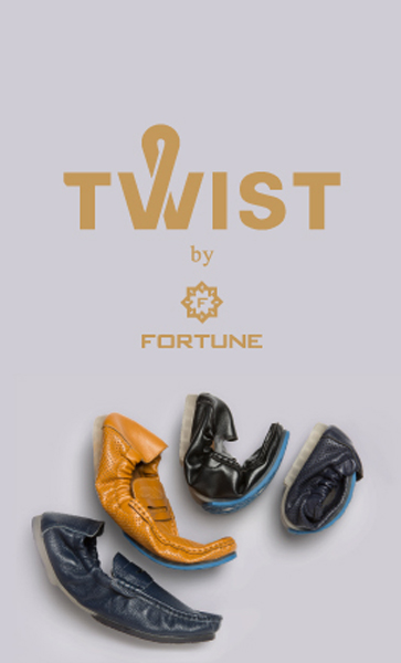 Liberty shoes exhibits its collection of Twist shoes by Fortune: A range of foldable formal shoes