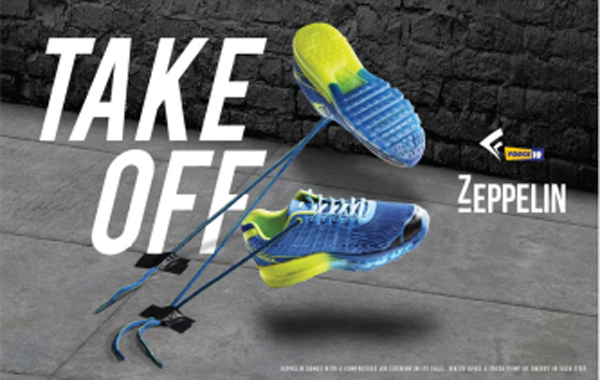Liberty shoes launches its exclusive collection of sport shoes with High frequency seamless welding from Zeppelin by Force 10: Take off with this frisky collection!